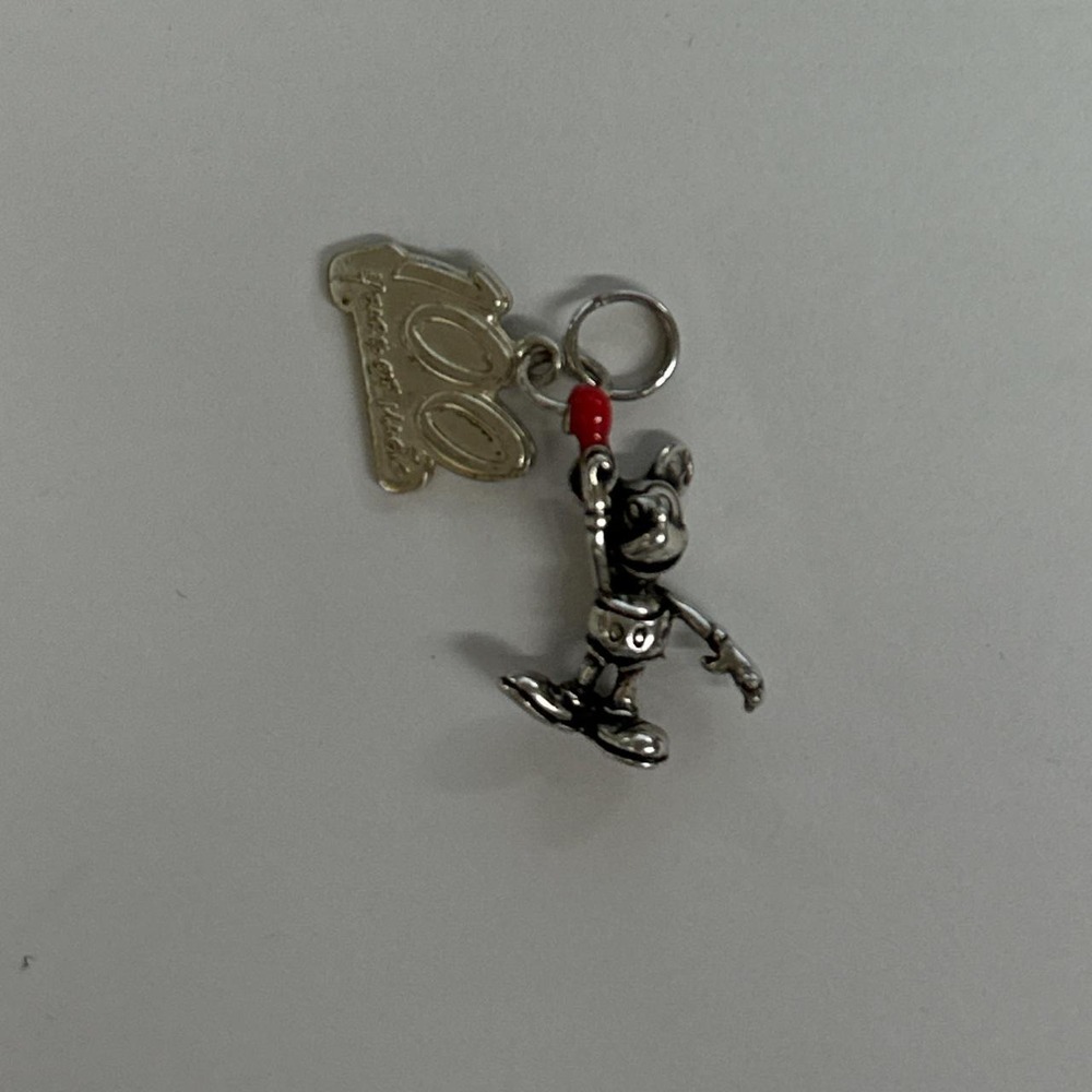 1996 sterling Disney Mickey Mouse 100th Anniversary Charm